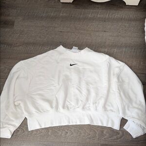 Nike White Women's Sweater